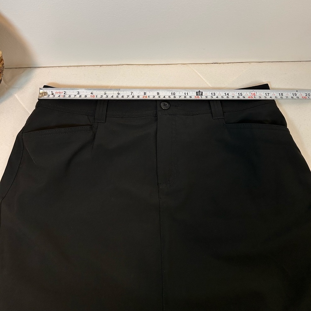 Eddie Bauer Women's Adventurer 2.0 Skort Black Stretch Storm Repel Women’s 12 - Picture 4 of 7